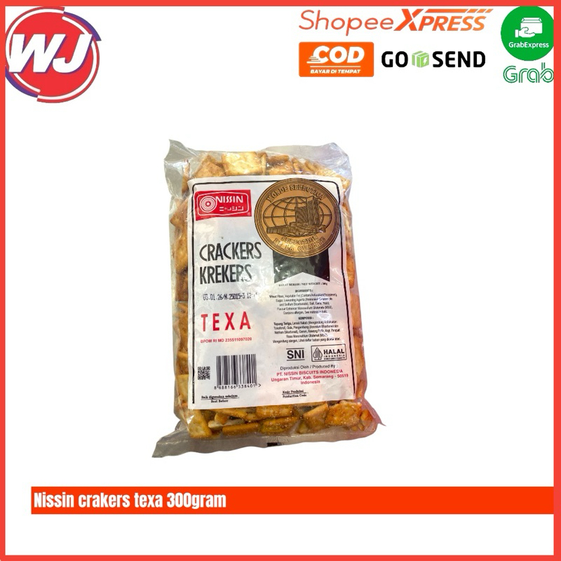 

NISSIN CRACKERS TEXA 300GRAM