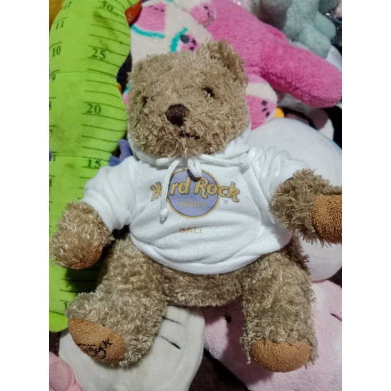 Boneka teddy Hard Rock hotel official ori