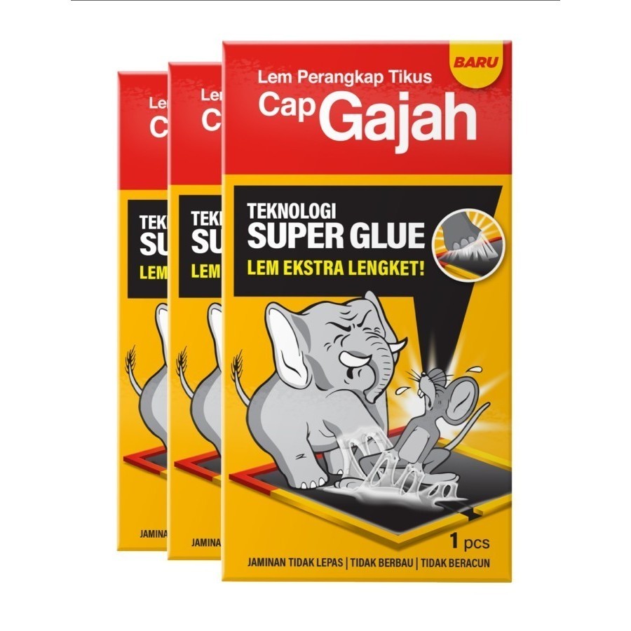 Cap Gajah Lem Perangkap Tikus dan Hama