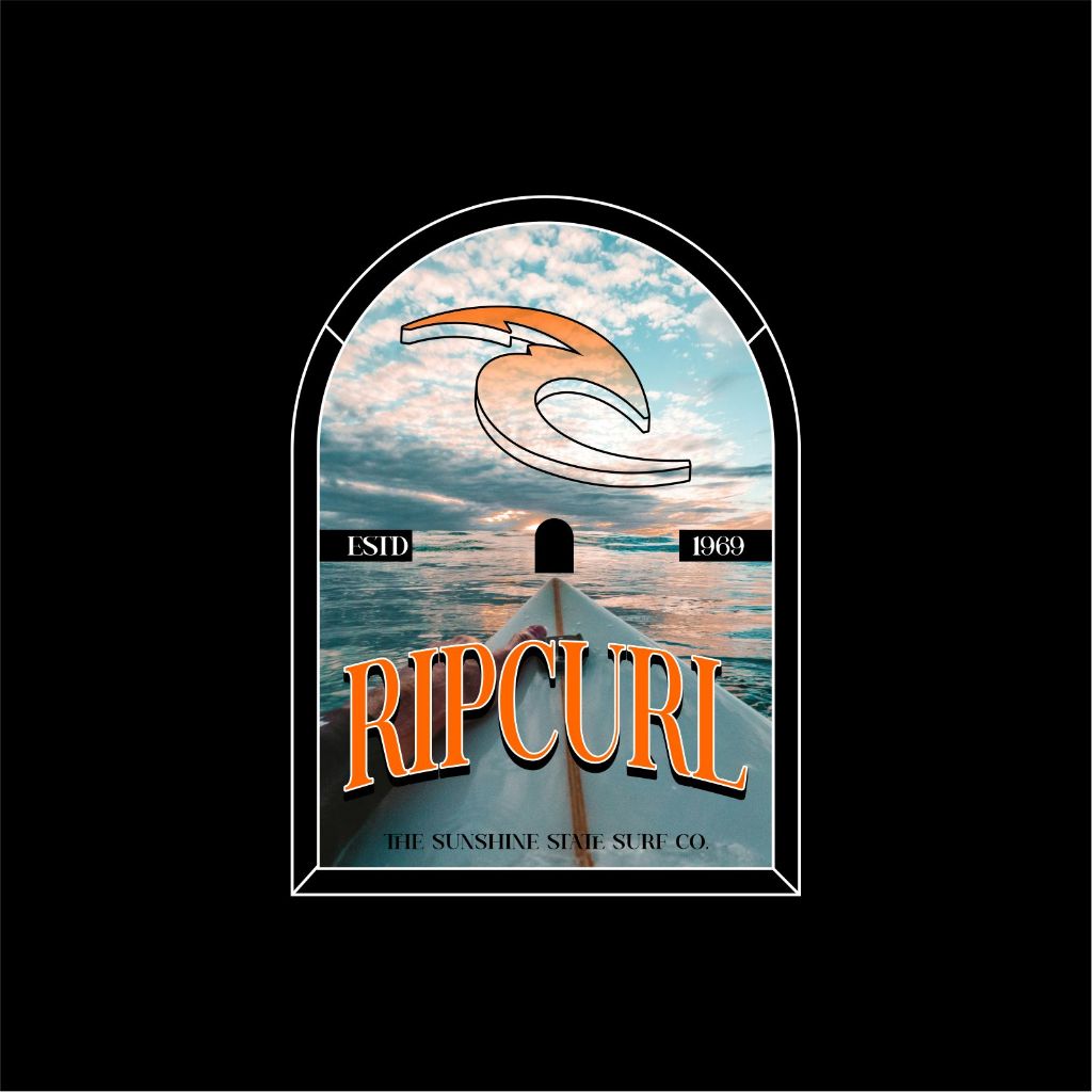 File vector desain kaos surfing