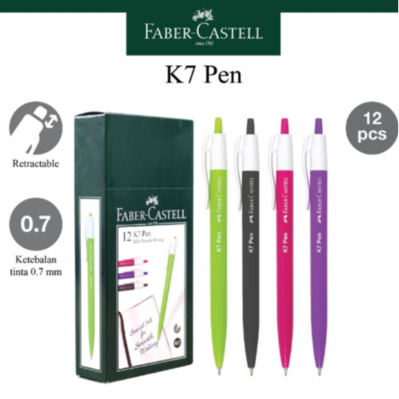

PENA FABER CASTELL K7 PEN 44889912 (ISI12)