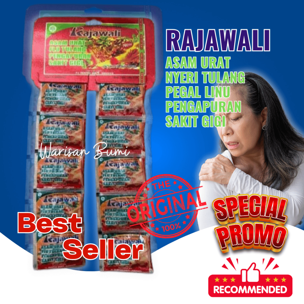 

Kapsul Rajawali Pegal Linu Original Isi 20 Saset Asli Asam Urat