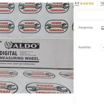 

Meteran Jalan Digital 127 ALDO