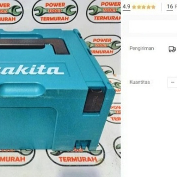 

Tool Box MAKITA 821551-8 Case Koper Toolbox MakPac ASLI Tempat Barang