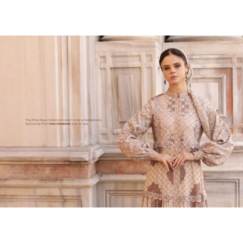 IVAN GUNAWAN PRIVE - CLEMENTINE DRESS GAMIS WANITA PREMIUM
