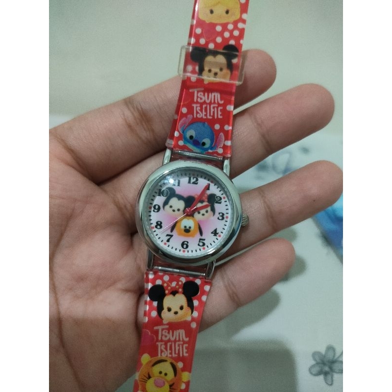 Jam Tangan Original Disney Tsum Tsum Preloved