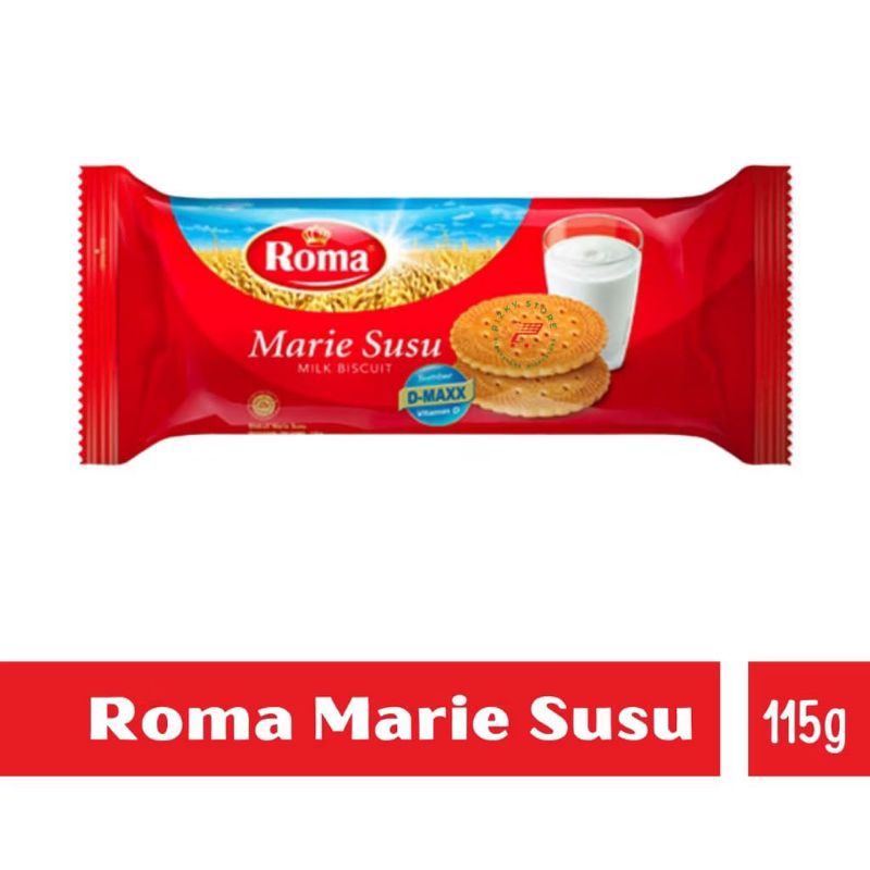 

BISKUIT ROMA MARIE SUSU 115 GR