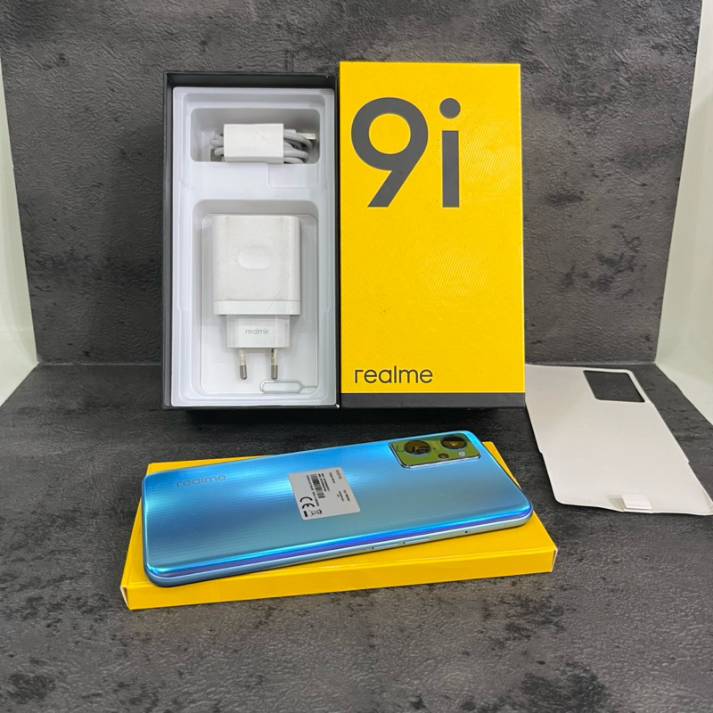 Realme 9i 6/128gb Fullset Second Garansi Resmi