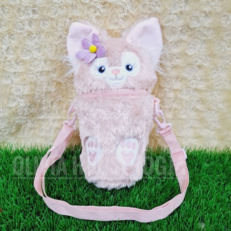 Tas Slempang Linabell Tabung Sling Bag Linabell Cat Tas Boneka Linabell Bulu Mini