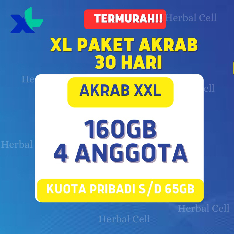 PAKET AKRAB XL (XXL) TERMURAH