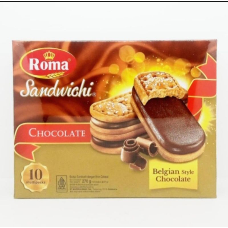 

biskuit Roma sandwichi chocolate box 270 gram