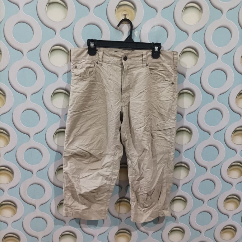 CELANA PENDEK 3/4 PRIA SECOND EDDIE BAUER ORIGINAL SIZE 35 CZ050