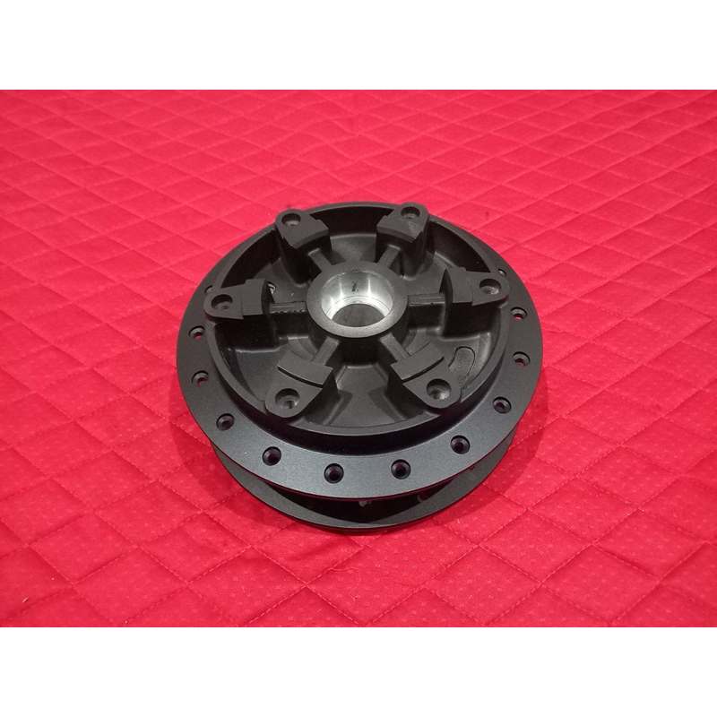 Tromol Depan Belakang CB150R Old / Verza / New Megapro Mono Hitam Black Scarlet