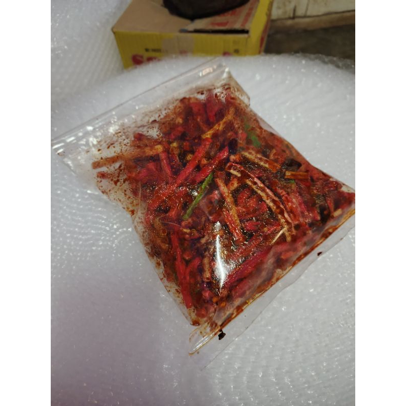 

Seblak kerupuk beton AS jaat pedas daun jeruk/bumbu cikruh daun jeruk