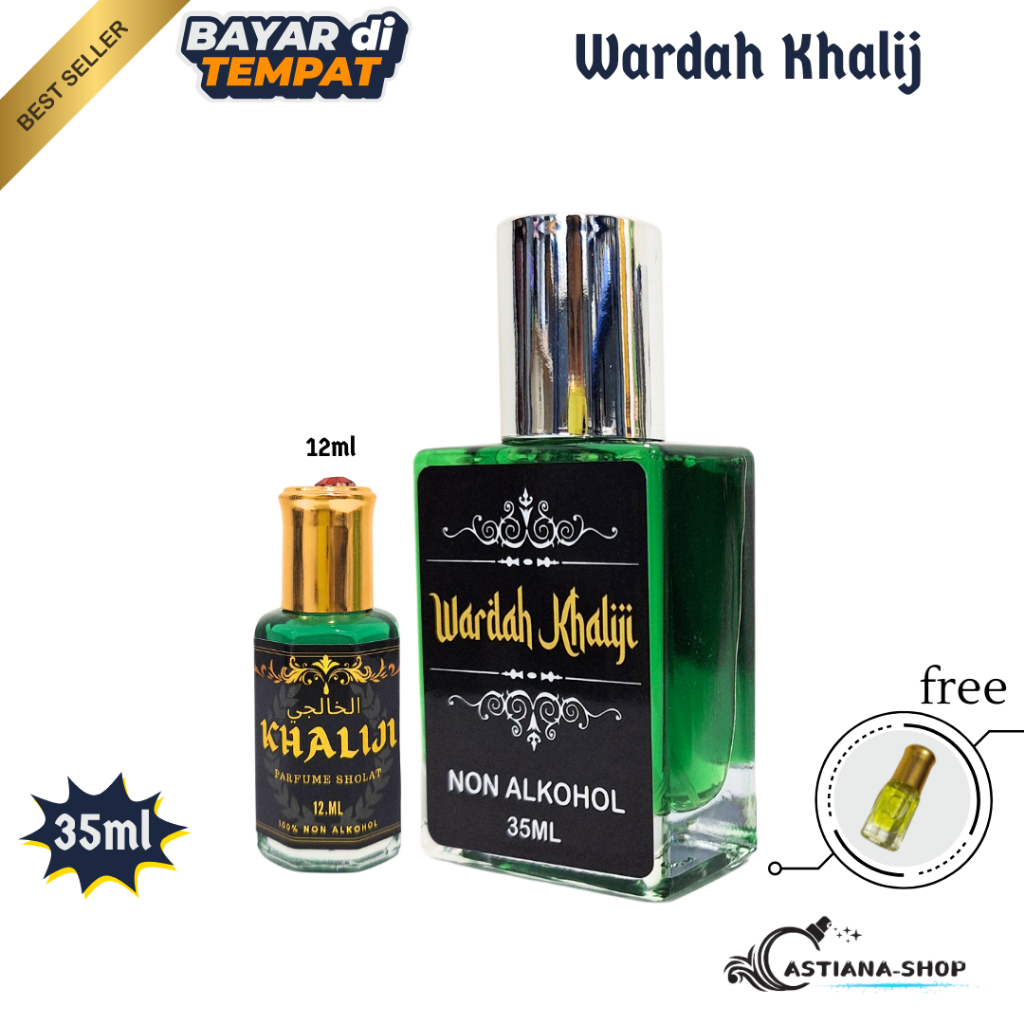 Parfum Warda AL Khalij Surrati Parfume Arab Khaliji Minyak Wangi Ibadah Zahratul Khalij Non Alkohol