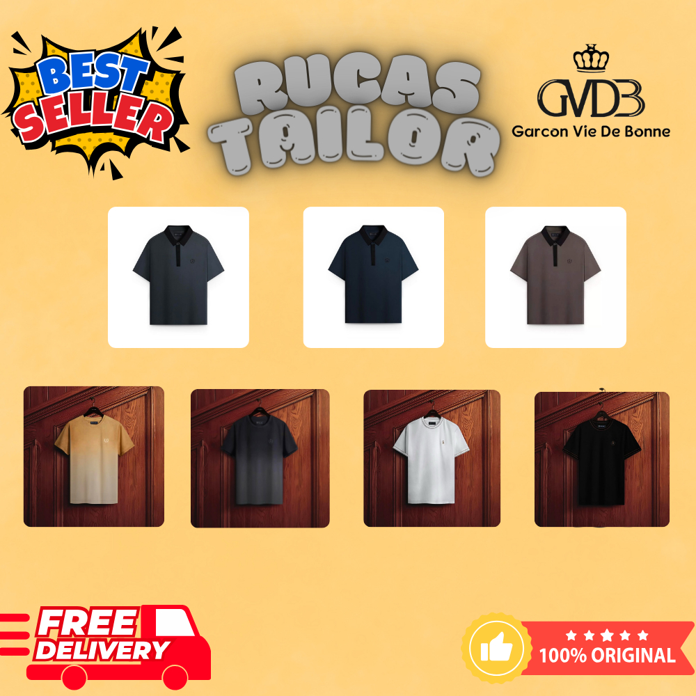 Rucas Tailor Polo Shirt / Rucas Tailor Polo Navy / Rucas Tailor Polo Brown / Rucas Tailor Navy