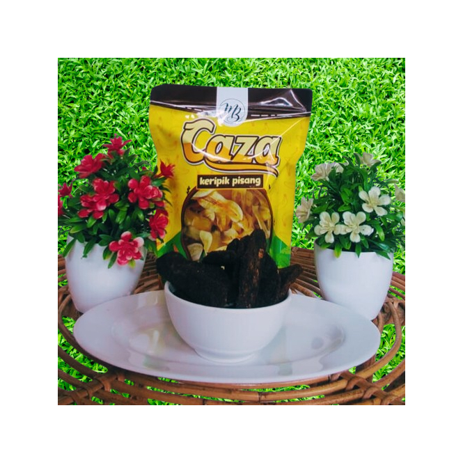 

Caza-Keripik-Pisang-Murah-Khas-Lampung-200gram-Cokelat
