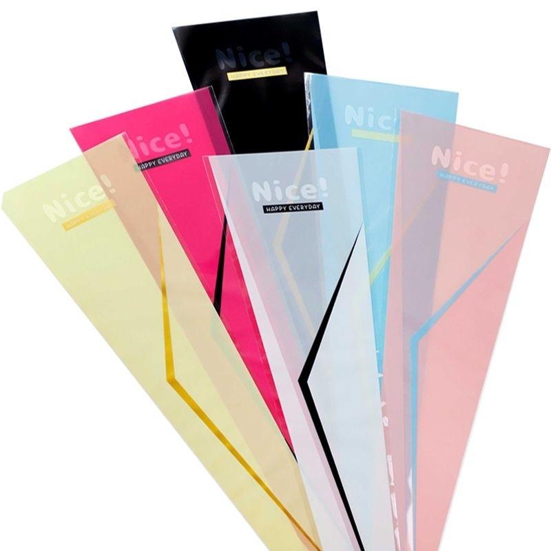 

[5 Pcs] Flower Wrapping Single Rose Plastik Buket Bunga Cellophane Anti Air / Single rose box / plastik bunga satuan