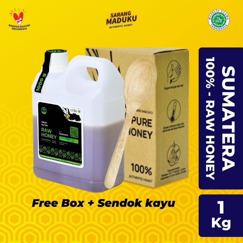 

Sarang Maduku - Madu Sumatera Asli Murni 100% Raw Honey 1Kg
