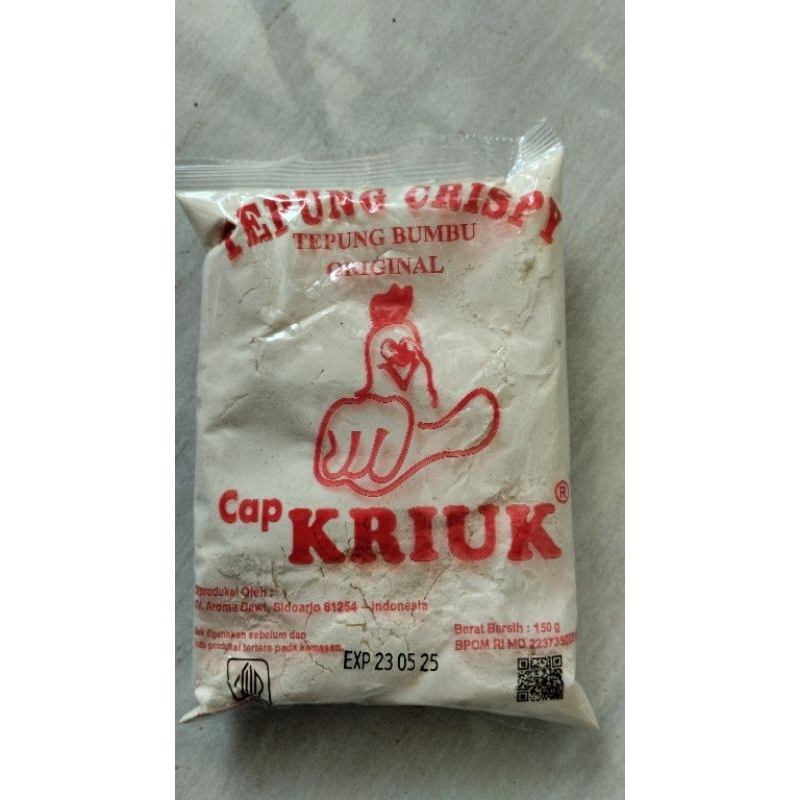 

tepung crispy cap kriuk