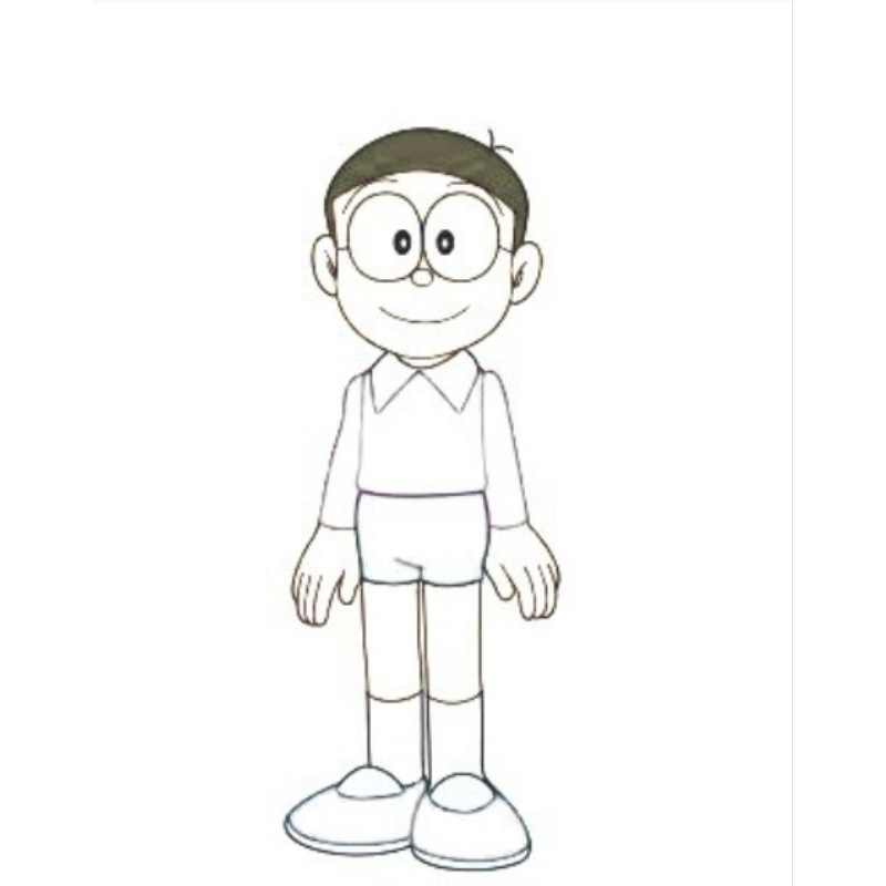 

file pdf gambar mewarnai anak versi doraemon (5 foto)