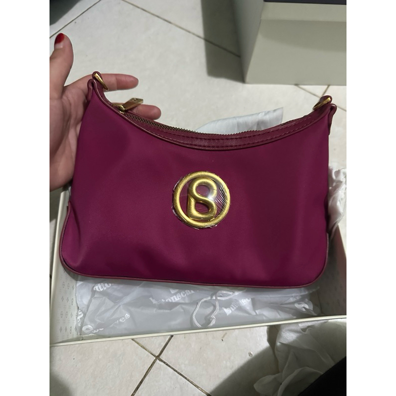 Luana Bag Buttonscarves Plum+Box