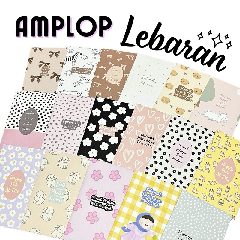 

HWL STUDIO - Amplop Petite Hari Raya Idul Fitri 5 Pcs