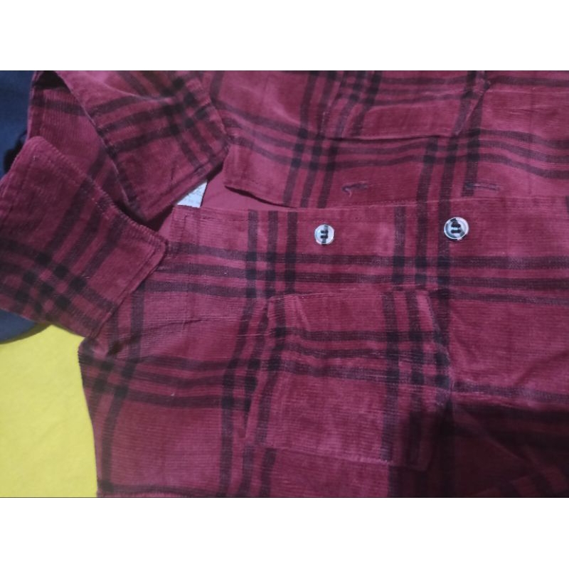 Jas Anak Laki Kotak Merah PL