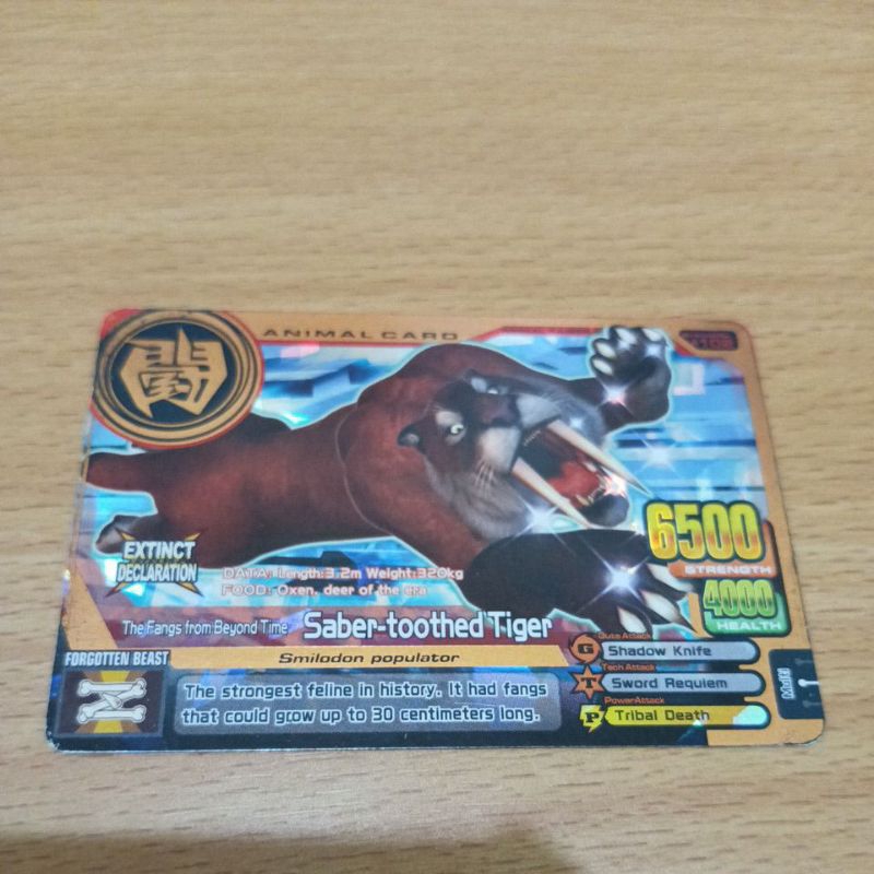 Animal Kaiser Saber-toothed Tiger