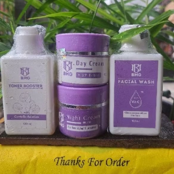 BMG SKINCARE WAJAH 1 PAKET