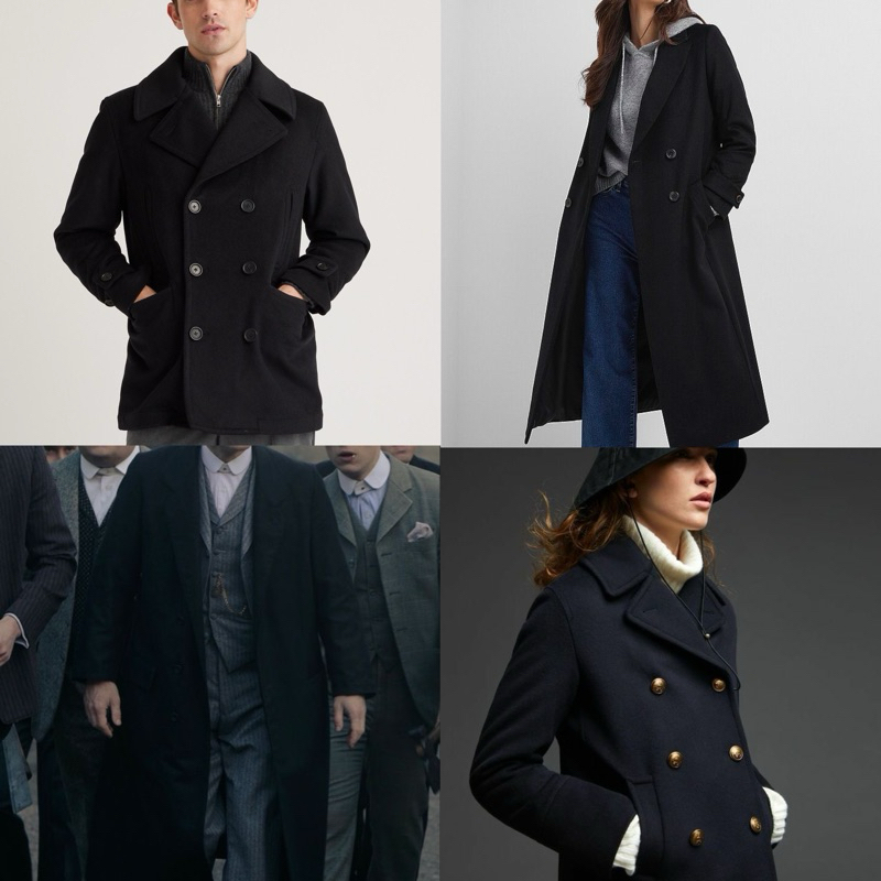 Coat wol tebal