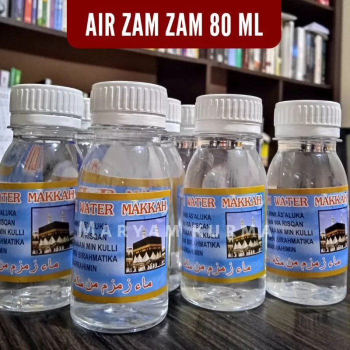 

New Air Zam Zam Ukuran 80ml Asli Original 25pcs | Oleh Oleh Haji