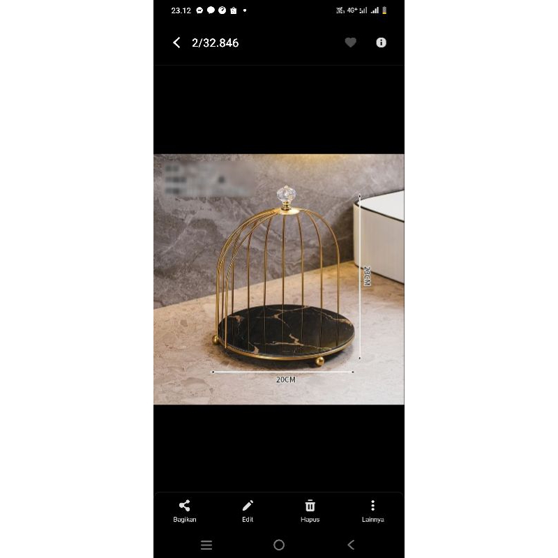 rak sangkar burung/rak luxury