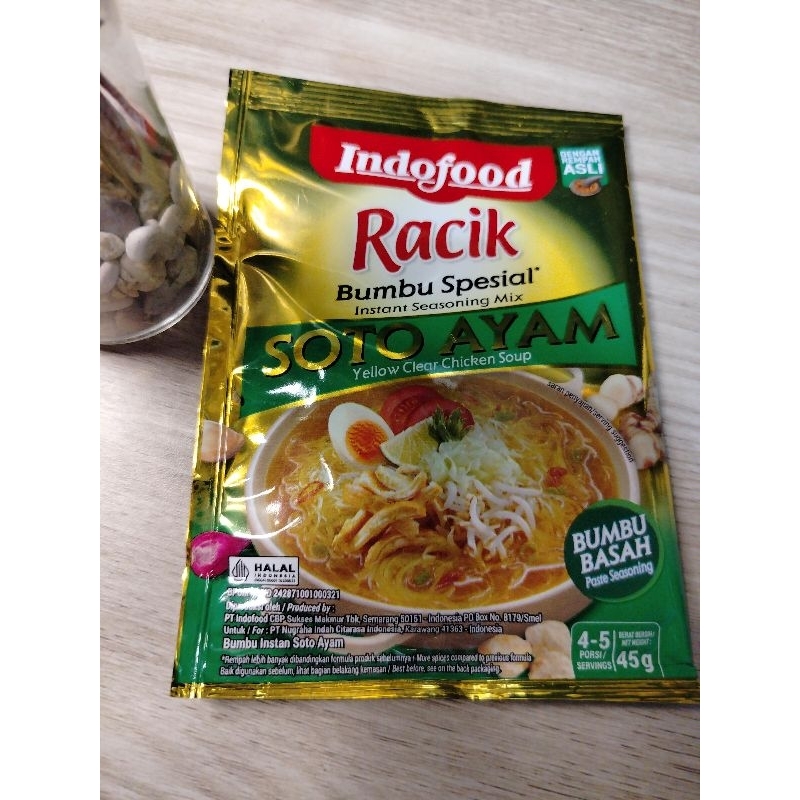 

Indofood racik SOTO AYAM 50g