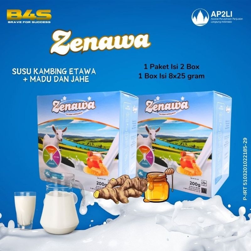 

Susu Etawa Madu & Jahe Zenawa Milk