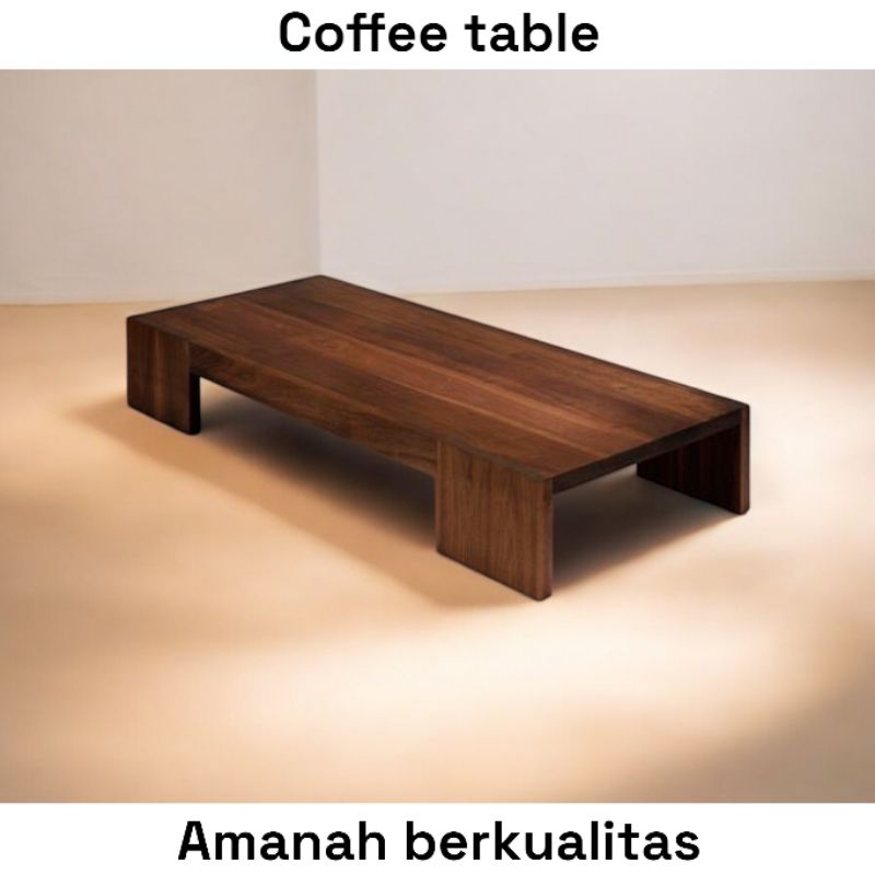 meja ruang tamu meja lesehan coffee table meja kayu