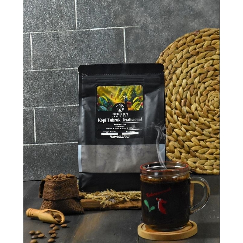 

Kopi Tubruk Robusta Tradisional 500 g