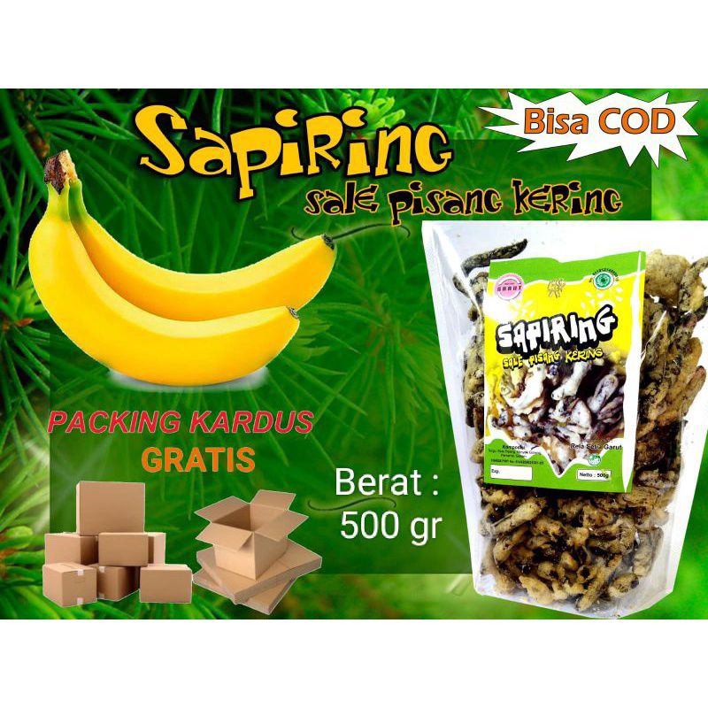 

SALE PISANG 500 Gr / SALE JARI / PISANG MANIS