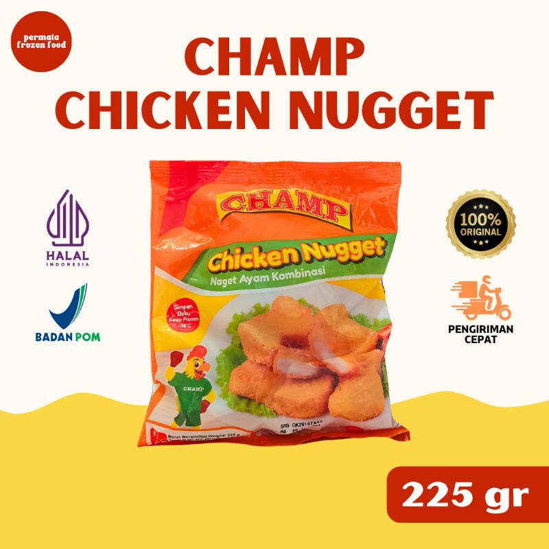 

CHAMP Chicken Nugget 225 gr