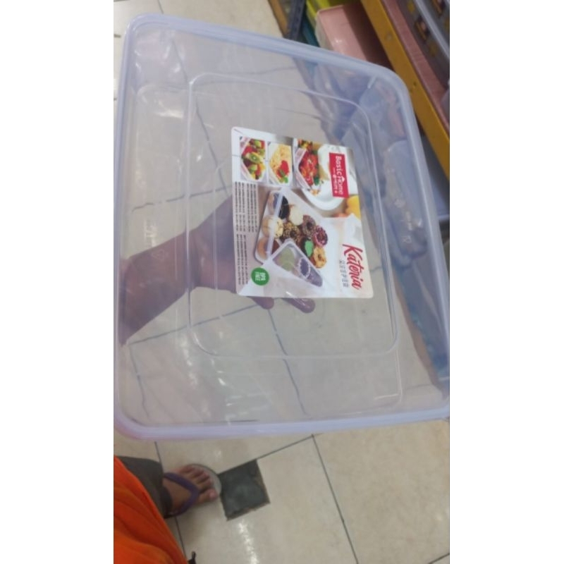 TEMPAT DONAT BOX DONAT KOTAK DONAT PLASTIK 6 LITER