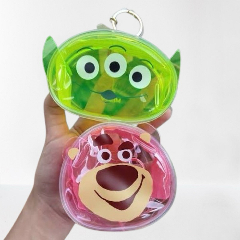 MINISO TOY STORY COIN POUCH TRANSPARENT LOTSO ALIEN DOMPET KOIN