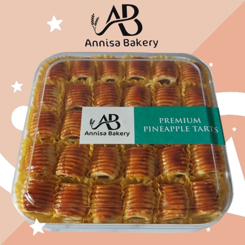 

Annisa Bakery / Nastar Rolls Wisman / Pineapple Tarts / Nastar Malaysia (600gr)