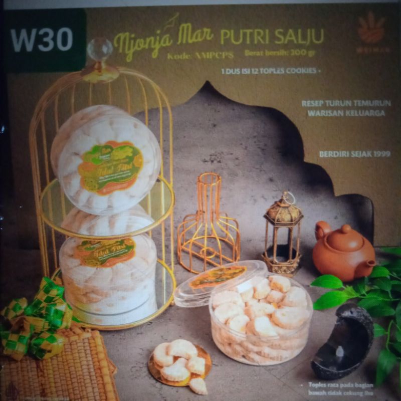 

PROMO paket kue lebaran bingkisan njonja mar premium putri salju w30