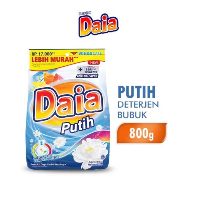 DAIA DETERJEN BUBUK 800 GRAM