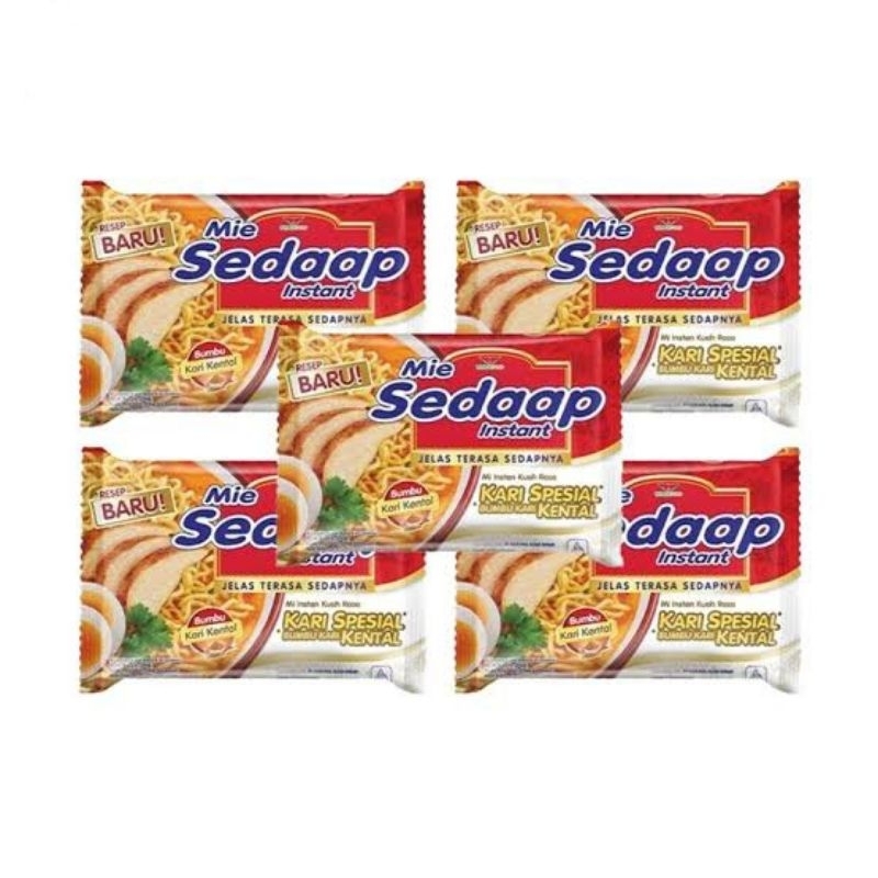 

Paket Hemat Mi Sedaap Kari Spesial 5 Pcs | Gurih & Berempah