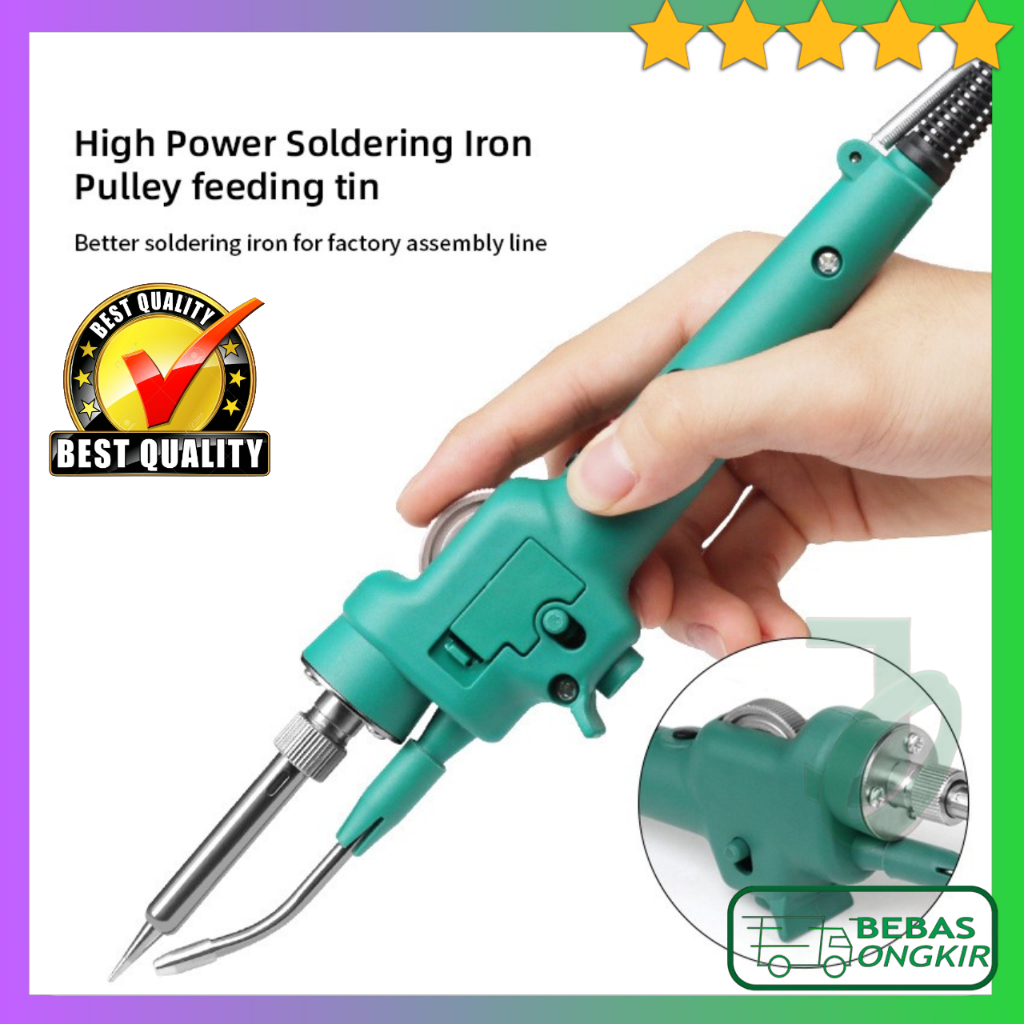 Solder Listrik 80 Watt Pulley Soldering Iron Tin IBEN GTG005