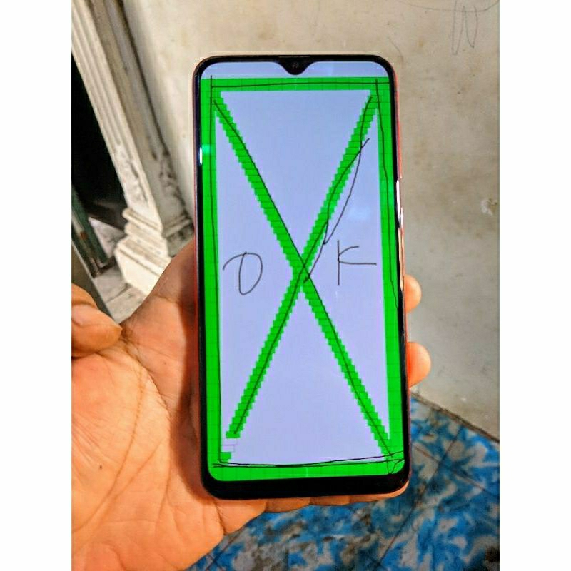 Lcd Samsung A20 original Copotan