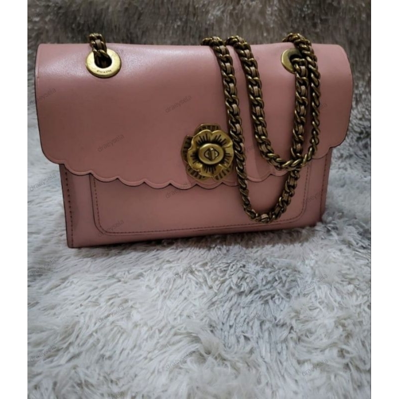 coach rose tea preloved
