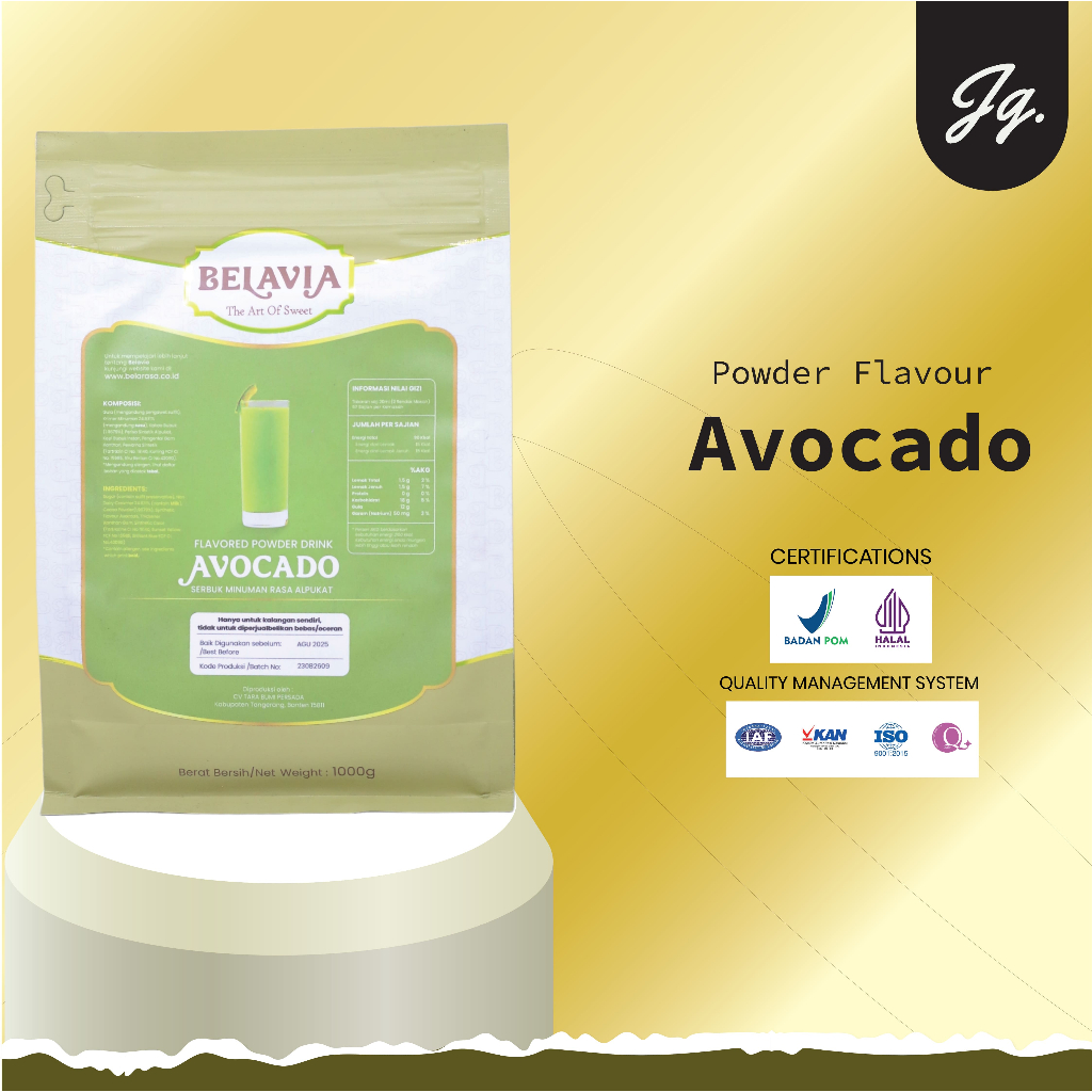 

Avocado Powder Belavia 1000 GR | Belavia Bubuk Avocado 1000gr