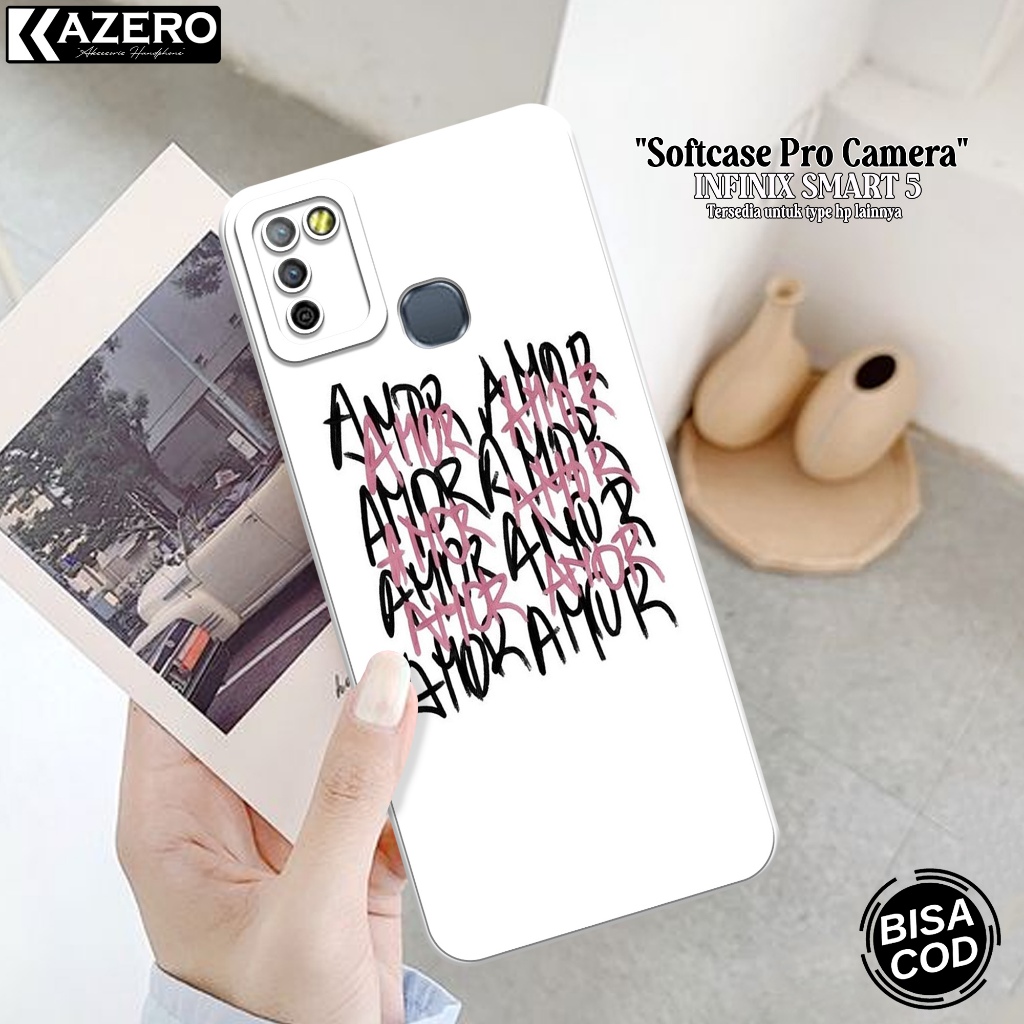 Softcase Pro Camera INFINIX SMART 5 - Fashion Case Aesthetic - Case INFINIX SMART 5 Terbaru - Casing